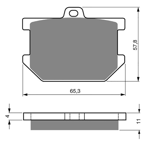 GOLDfren S3 Sintered Sports  Brake Pads - GF082S3