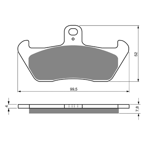 GOLDfren S3 Sintered Sports Brake Pads - GF089S3