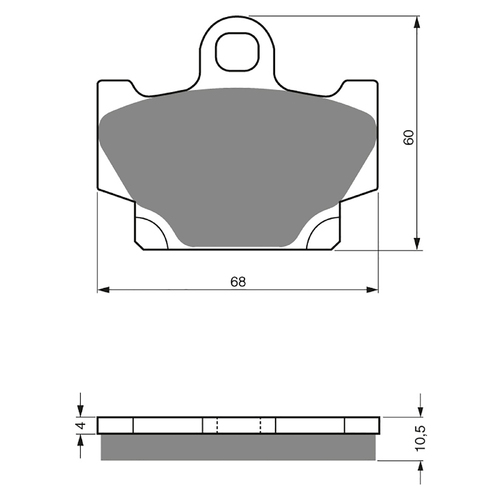 GOLDfren S3 Sintered Sports  Brake Pads - GF113S3