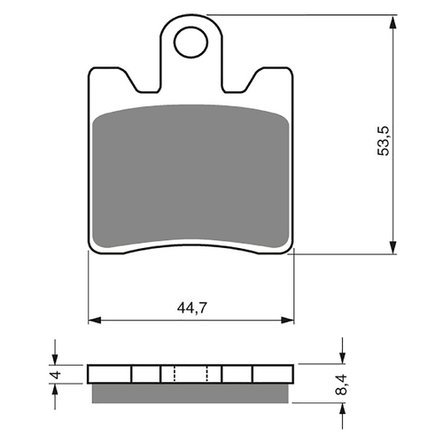 GOLDfren S3 Sintered Sports  Brake Pads - GF147S3