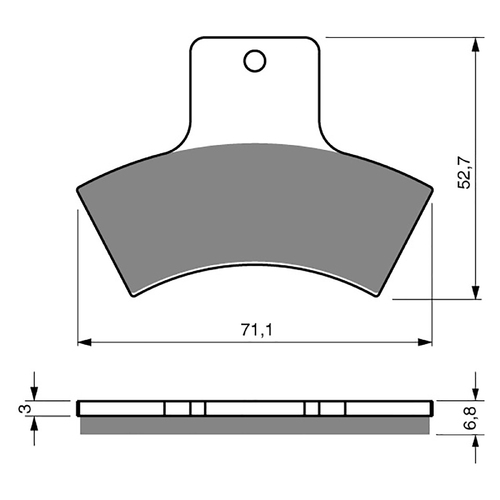 GOLDfren K5 Off-Road Racing  Brake Pads - GF179K5