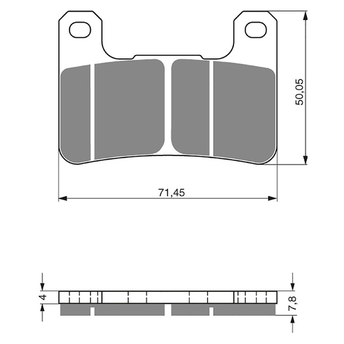 GOLDfren S3 Sintered Sports  Brake Pads - GF213S3