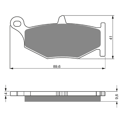 GOLDfren S3 Sintered Sports  Brake Pads - GF241S3