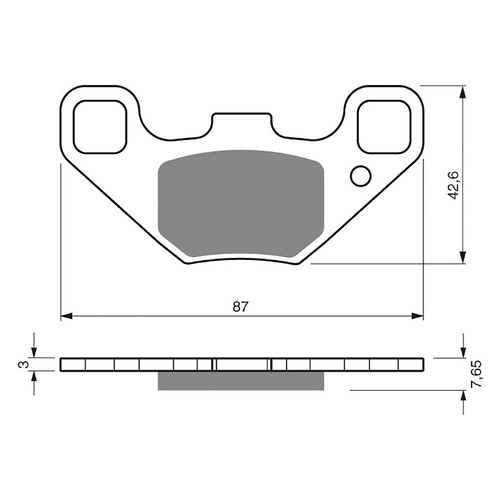 GOLDfren K5 Off-Road Racing Brake Pads - GF342K5