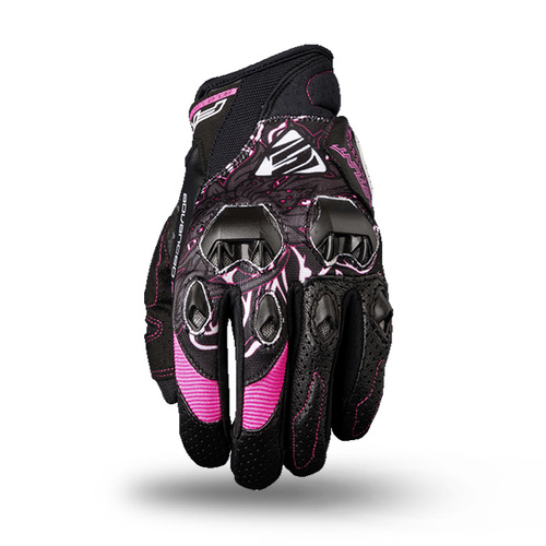 FIVE GLOVES STUNT EVO LADIES BLACK PINK S