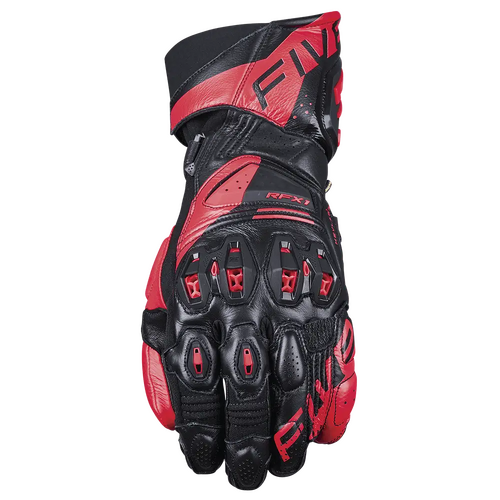 FIVE RFX-1 EVO GLOVES BLACK RED S