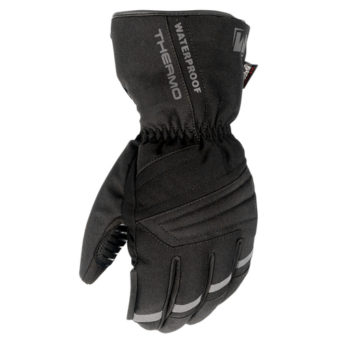 MOTODRY THERMO WINTER WATERPROOF TEXTILE GLOVE BLACK S