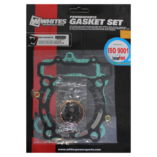 WHITES TOP END GASKET KIT - KAWASAKI KX250F '04-08 / SUZUKI RMZ250 '04-06