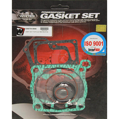 WHITES TOP END GASKET KIT - SUZUKI RM125 '97-03