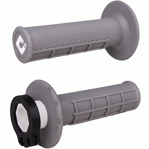 ODI MX HALF WAFFLE LOCK ON 2T/4T GRIP - GREY (SOFT) 