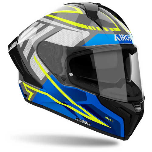 AIROH MATRYX RIDER BLUE GLOSS S