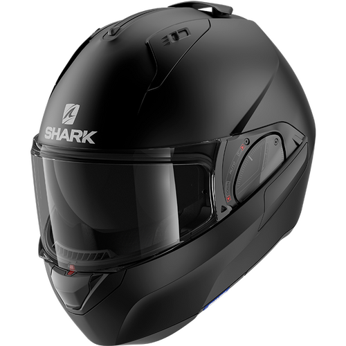 SHARK EVO ES BLANK MODULAR HELMET MATT BLACK S