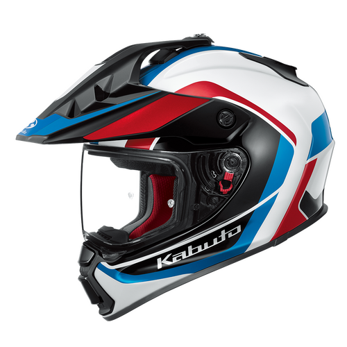 KABUTO GEOSYS GT MIPS BLOCK WHITE RED BLUE S