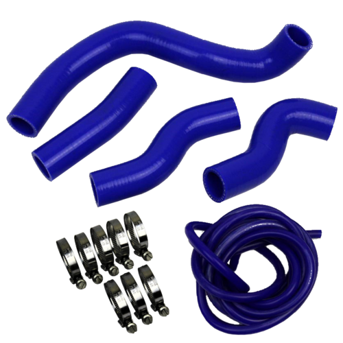 EAZI-GRIP SILICONE HOSE AND CLIP KIT - KAWASAKI Z750  BLUE