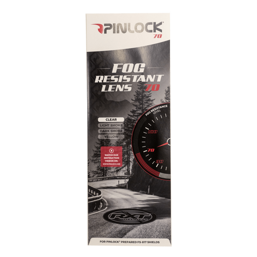 RXT FS817 STREET PINLOCK 70 CLEAR