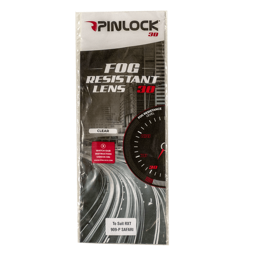 RXT PINLOCK 30 TO SUIT 825-STREET 2 / 909P SAFARI / 918 FLIP-UP - CLEAR