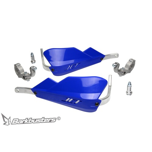 BARKBUSTERS JET HANDGUARD TAPERED TWO POINT MOUNT - BLUE