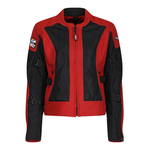 MOTOGIRL JODIE MESH SUMMER JACKET RED XXS (6)