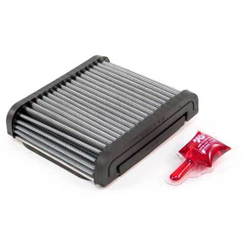 K&N AIR FILTER - KAWASAKI HI-FLOW AIR FILTER -- REUSABLE