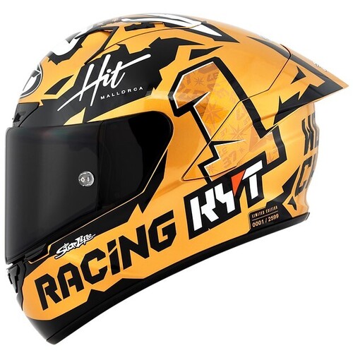 KYT NZ RACE LIMITED EDITION AUGUSTO 22 WORLD CHAMPION HELMET L