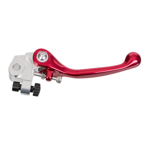 WHITES FLEXIBLE FORGED BRAKE LEVER - GASGAS - RED