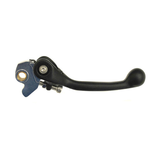 WHITES FOLDING BRAKE LEVER BLACK - YAMAHA YZ/YZF SUZUKI RM/RMZ KAWASAKI KX/KXF