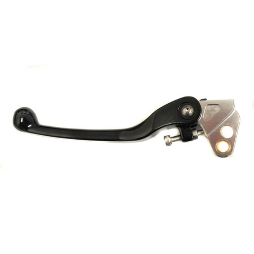 WHITES FOLDING CLUTCH LEVER BLACK - YAMAHA YZ '94-99/ SUZUKI RM '00-09