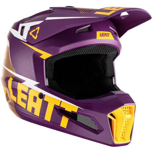 Leatt 2023 3.5 Junior Helmet - Indigo (L)