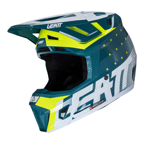 Leatt Helmet Kit Moto 7.5 V24 - Acid Fuel (XS)