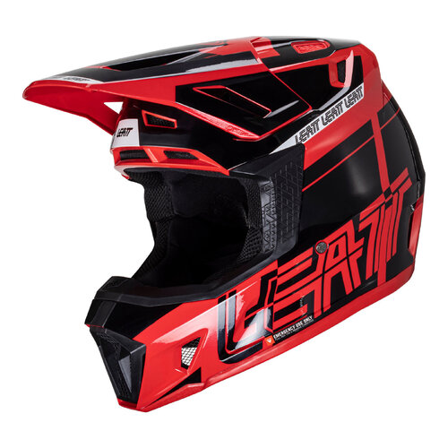 Leatt Helmet Kit Moto 7.5 V24 - Red (XS)