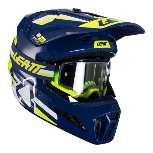 LEATT 24 HELMET KIT MOTO 3.5 V24 BLUE XS