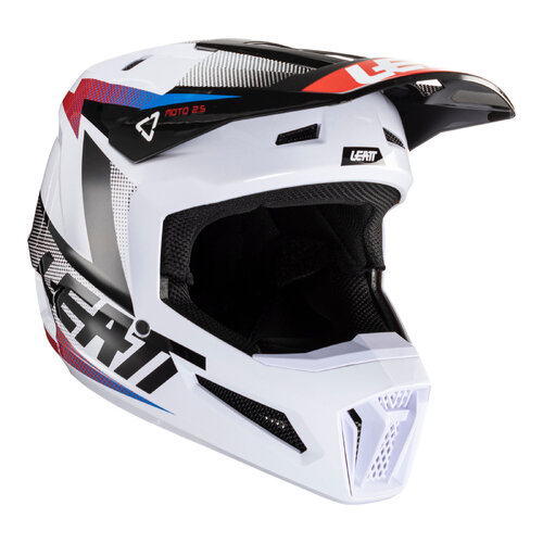 Leatt Helmet Kit Moto 2.5 V24 - Black / White (XS)