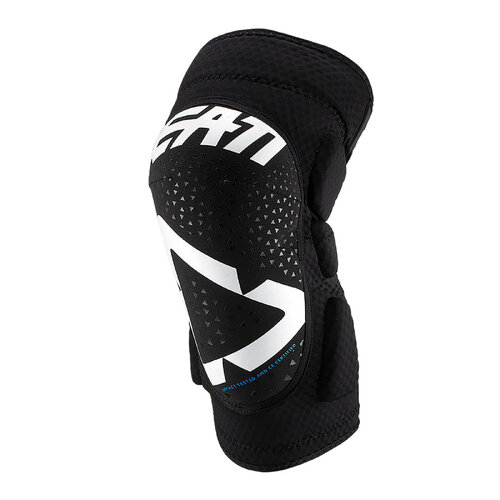 LEATT KNEE GUARD 3DF 5.0 WHITE BLACK S/M