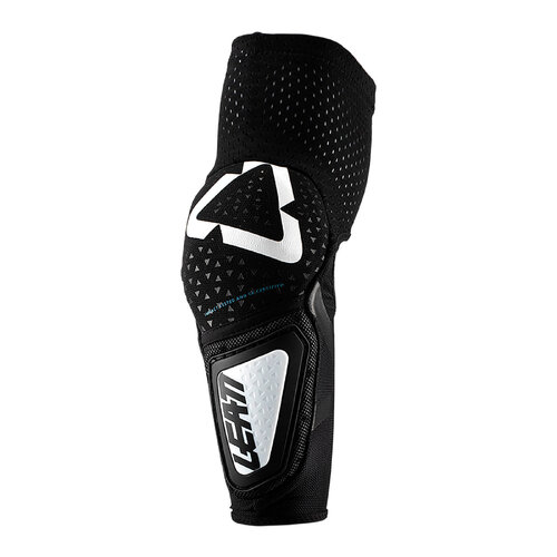 LEATT ELBOW GUARD 3DF HYBRID JUNIOR WHITE BLACK