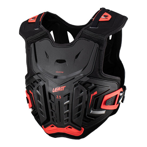 LEATT CHEST PROTECTOR 2.5 JUNIOR BLACK RED L/XL