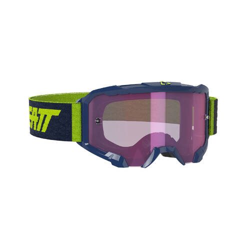 LEATT GOGGLE VELOCITY 4.5 IRIZ INK PURPLE LENS 78%