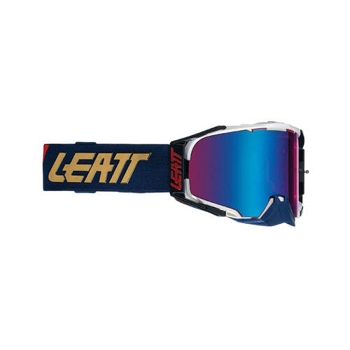 LEATT GOGGLE VELOCITY 6.5 IRIZ ROYAL BLUE ULTRA CONTRAST 26%