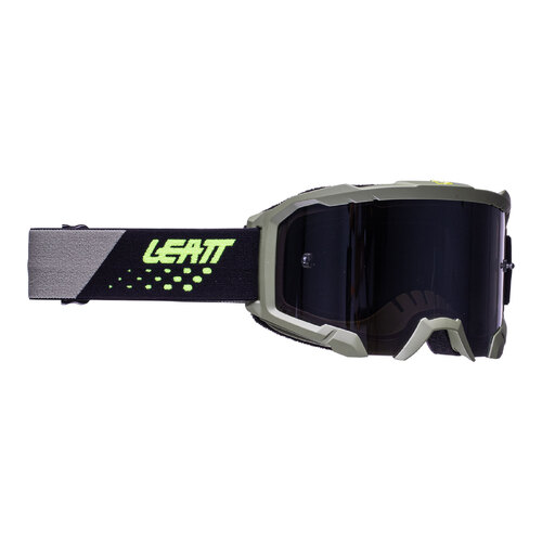 LEATT GOGGLE VELOCITY 4.5 IRIZ CACTUS PLATINUM ULTRA CONTRAST 28%