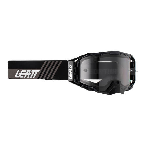 LEATT GOGGLE VELOCITY 6.5 STEALTH LIGHT GREY 58%