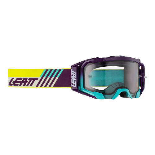 LEATT GOGGLE VELOCITY 5.5 INDIGO LIGHT GREY 58%