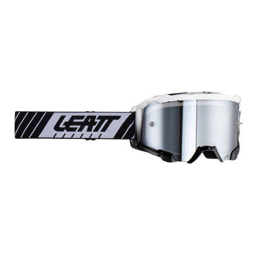 LEATT GOGGLE VELOCITY 4.5 WHITE IRIZ SILVER 50%