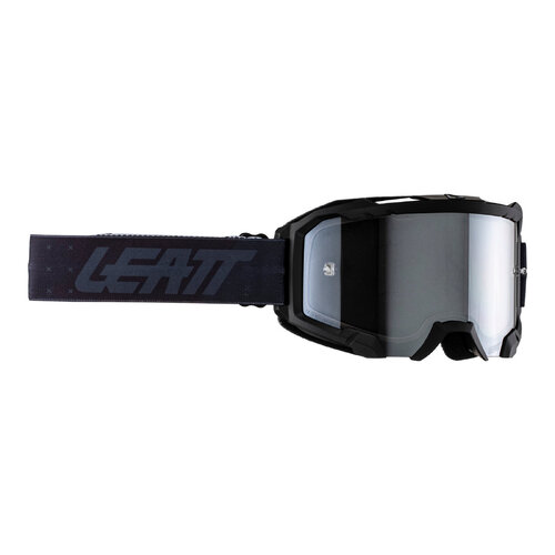 LEATT GOGGLE VELOCITY 4.5 IRIZ STEALTH SILVER 50%