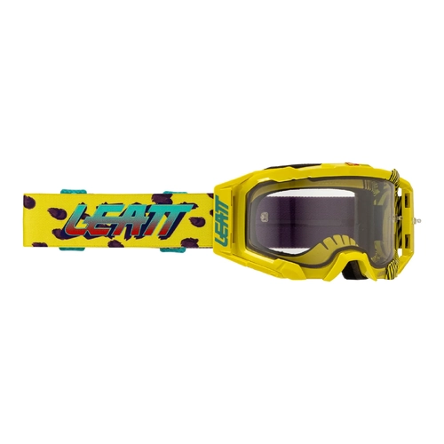 LEATT GOGGLE VELOCITY 5.5 CHEETAH CLEAR LENS 83%