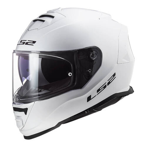 LS2 FF800 STORM SOLID WHITE S