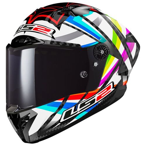 LS2 FF805 THUNDER CARBON GP PRO FIM HOMOLOGATED FLASH HELMET XS