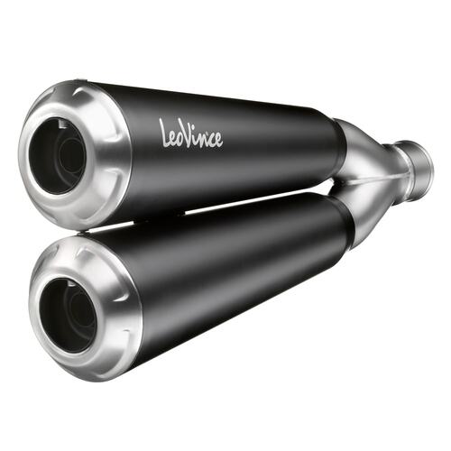 LEO VINCE FULL SYSTEM STAINLESS GP DUALS MUFFLER MT-07 / FZ-07 '14-20