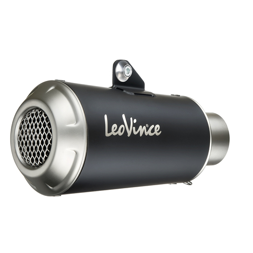 LEO VINCE FULL SYSTEM STAINLESS BLACK LV-10 MUFFLER MSX 125 / GROM '21>