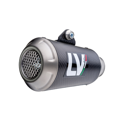 LEO VINCE FULL SYSTEM TWIN TIP CARBON DUAL HI MOUNT LV-10 MUFFLER MSX 125 / GROM '21>