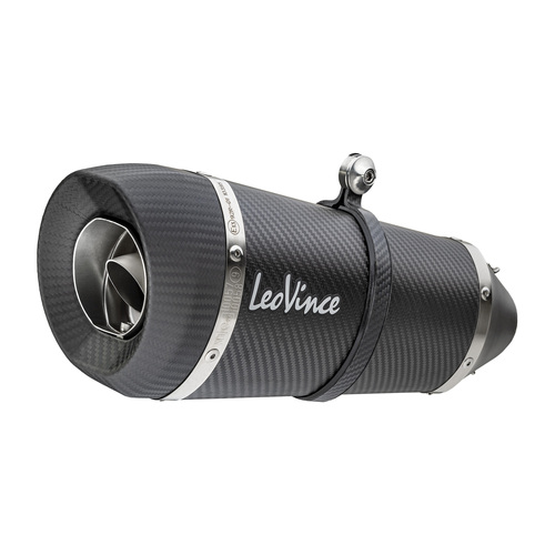 LEO VINCE SLIP-ON TWIN TIP CARBON FACTORY S MUFFLER Z 1000 / SX '17-21 (SX not w orig. pann)