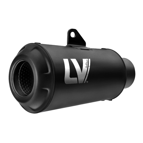 LEO VINCE SLIP-ON FULL BLACK STAINLESS LV-10 MUFFLER MONSTER 797 '17-20 / SCRAMBLER 800 '15-20